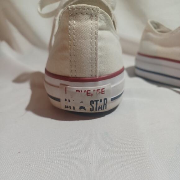 Converse Chuck Taylor All Star Low Optic White Size 6 - Picture 10 of 12
